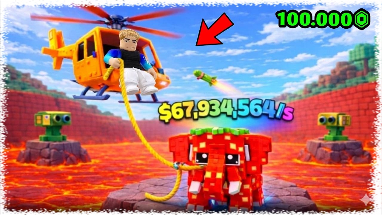 😱Вертолет сатып алып Брейнроттарды Лавадан құтқардым | Пушкалар мені атып жатыр !!!