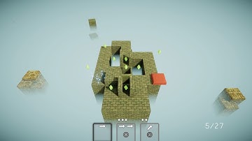 Tilting Tiles: Micro Challenge Gameplay 🟥 PS4 - Challenging puzzler