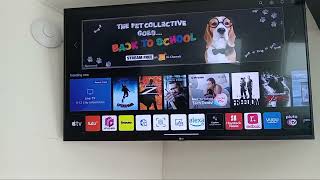 LG 55 Inch Class UR9000 Series Alexa Built in 4K Smart TV Review, Has a bunch of apps already on it