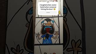 Fm Sml Ds Junior Close A Door At Office Guy And Starting Licking The Door By Telling Windex