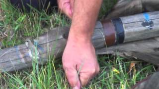 A Dakota style Tipi Setup Demonstration by Dale Aadland.