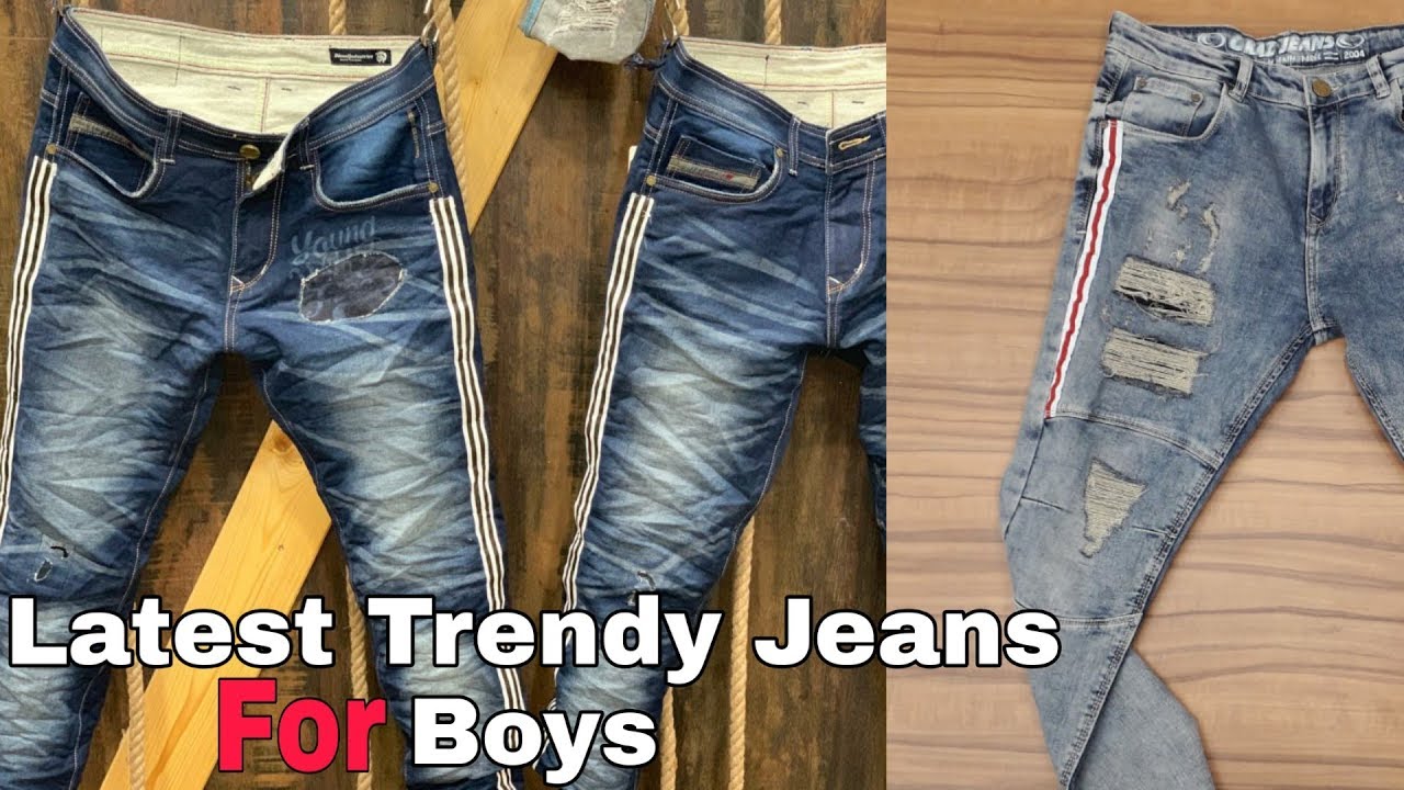 Latest Trendy Men's Jeans | Trendy Boys tone , Jogger's, Denim ...