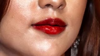 Bollywood Best Tv Show Actress Lips Closeup 4K Unseen