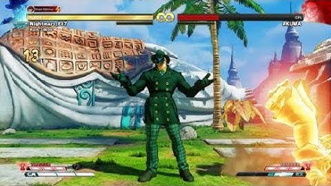 STREET FIGHTER 5 Arcade Edition G Set Play Combo 100%