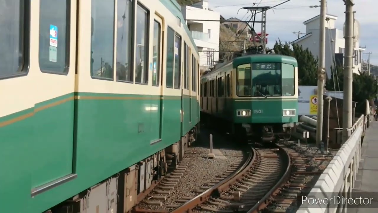 クリスマス・イブの江ノ電