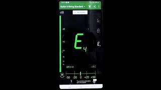 Afinador eletrônico no celular - aprenda a usar screenshot 3