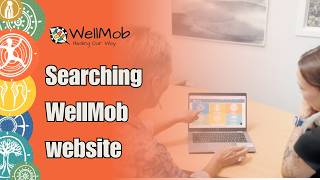 Searching the WellMob website