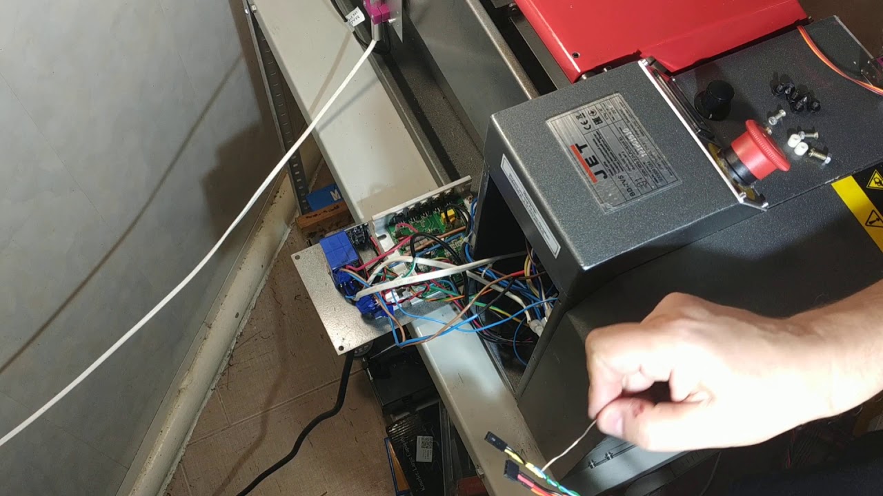 Mini Lathe BD-7VS prepare for arduino spindel full control - YouTube