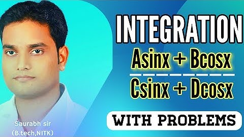 JEE | integration | (Asinx+Bcosx)/Csinx+Dcosx) | CONTINUOUS STUDY POINT | PURNIA