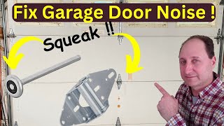 Make Garage Doors Super Quiet with No Squeaks!