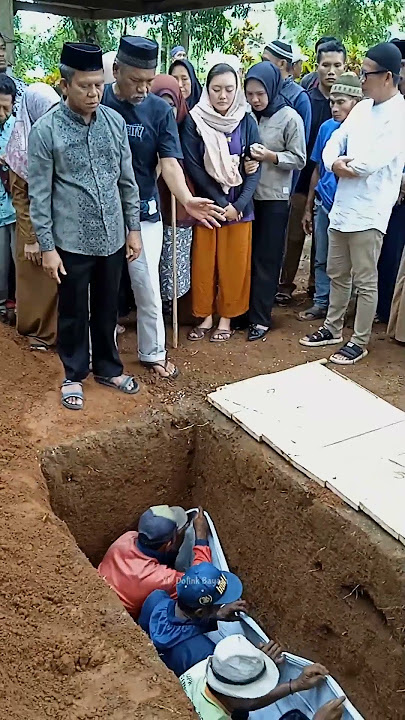 Proses Penguburan Jenazah Bapak Jirjis Bin Arpan.. #meninggaldunia #jenazah