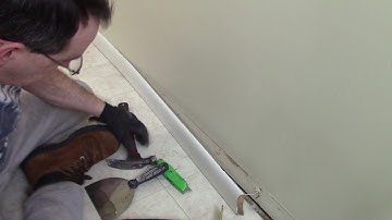 How to Remove Baseboard without destroying your sheetrock walls