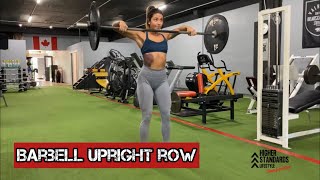 Barbell High Pull/Upright Row