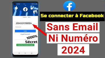 Comment Se Connecter à votre Compte Facebook Sans E mail Ni Numéro de Téléphone 2024