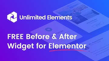 FREE Before & After Widget for Elementor