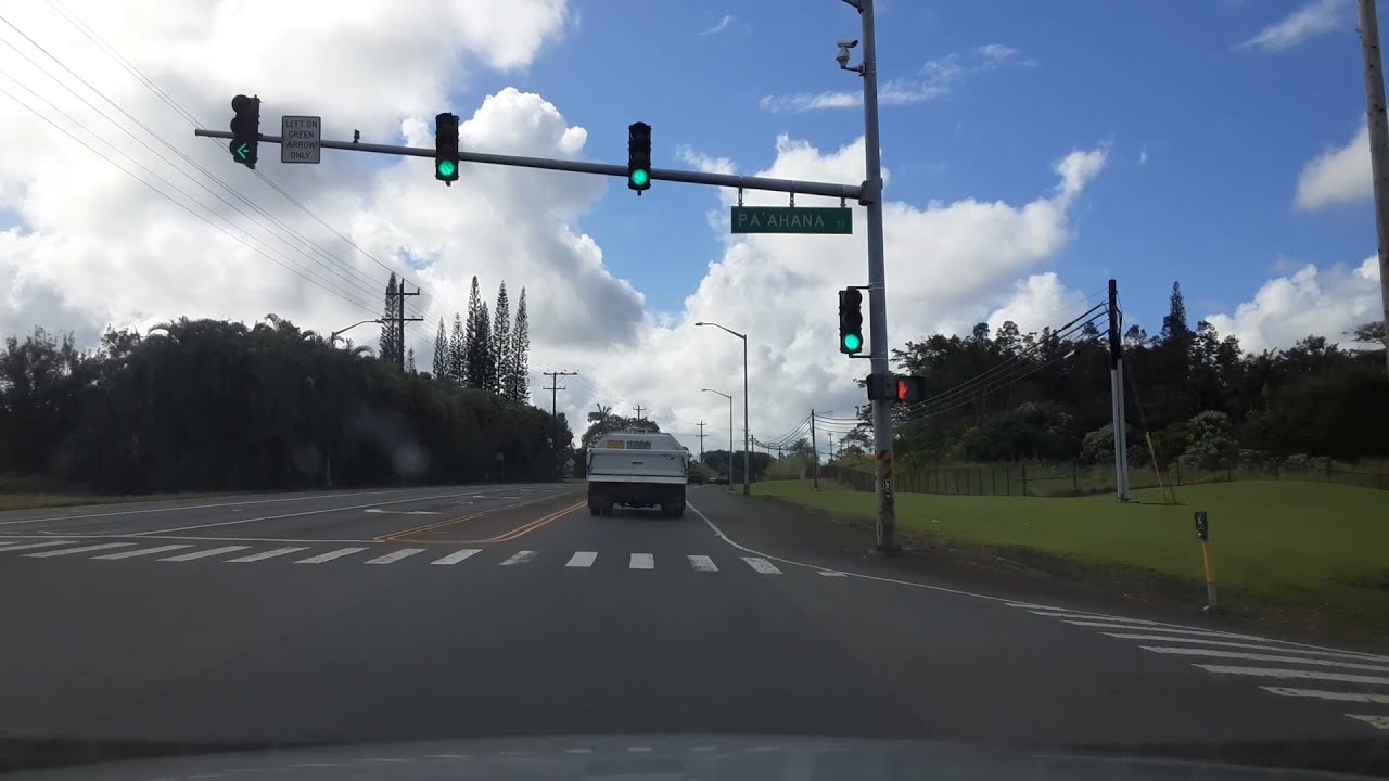 Big island Hawaii. Keaau to Kurtistown. YouTube
