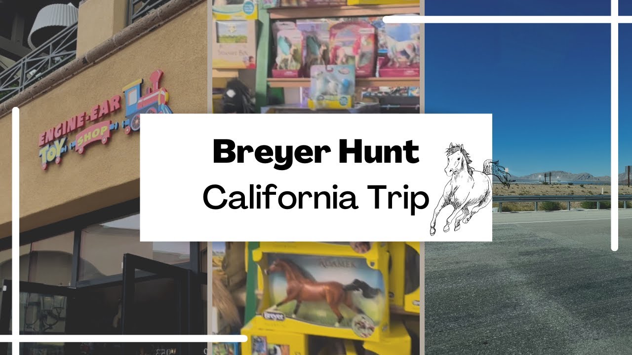 Breyer Hunt California Trip Engine Ear Toy Shop, Newport, CA YouTube