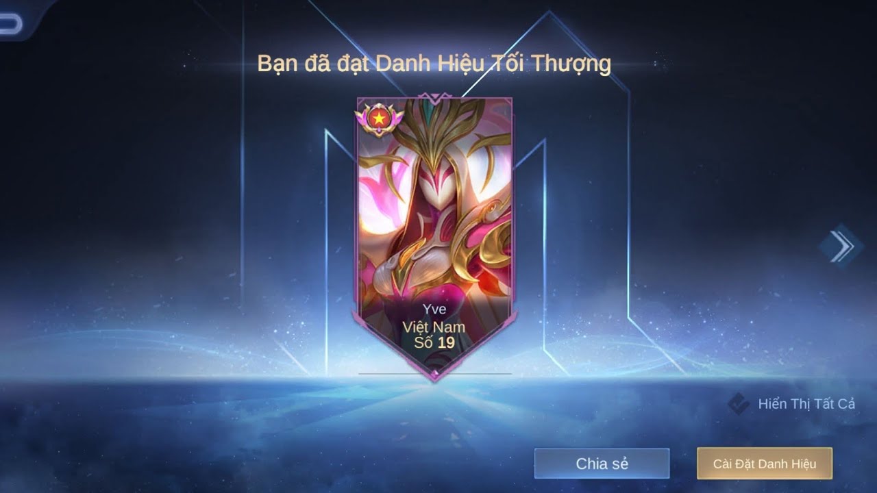 Bộ trang bị mới cho Yve đầu mùa | MLBBFT | Top 1 Yve Thái Nguyên