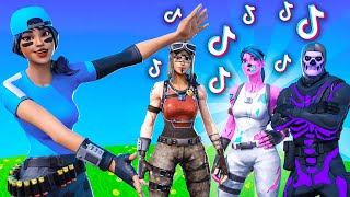 I hosted tryouts for my NEW tiktok clan in fortnite...