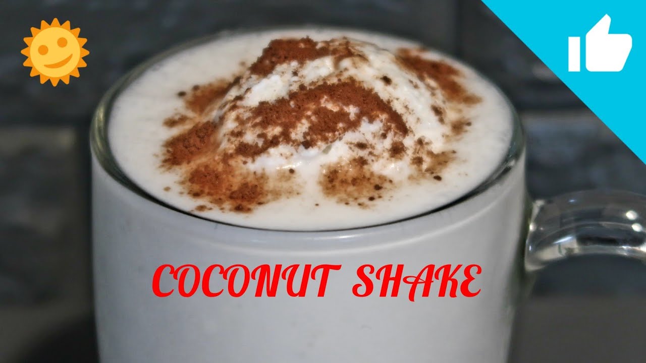 Cara membuat coconut shake