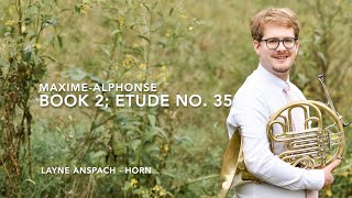 Maxime-Alphonse: Book 2, Etude No. 35; 200 New Melodious and Progressive Studies