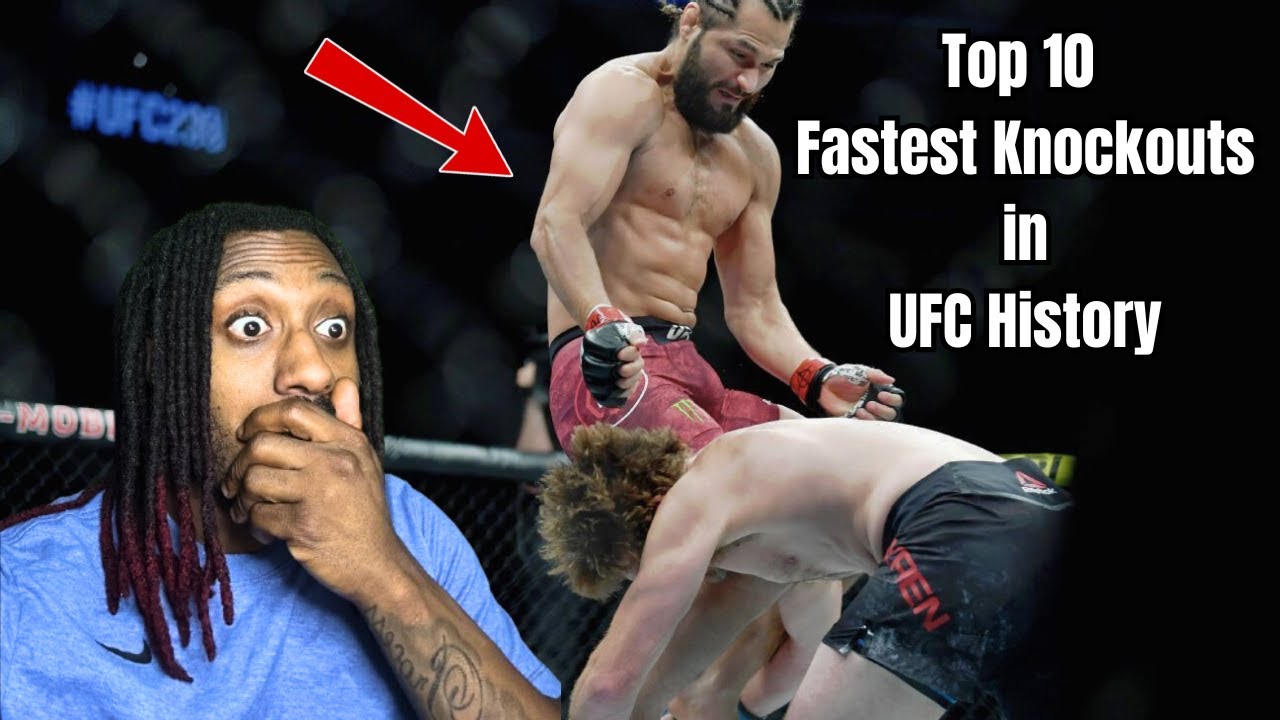 Top 10 Fastest Finishes in UFC History REACTION - YouTube