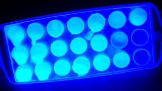 How to Make Fluorescent Ice. DIY