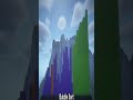 Bubble Sorting Alogirthm Visualized in Minecraft