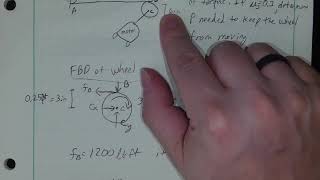 Statics Lecture 16 part 4 example