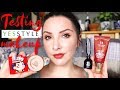 Full face first impressions using YesStyle makeup