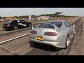 1000HP Toyota Supra vs 830HP Mercedes-AMG E63s