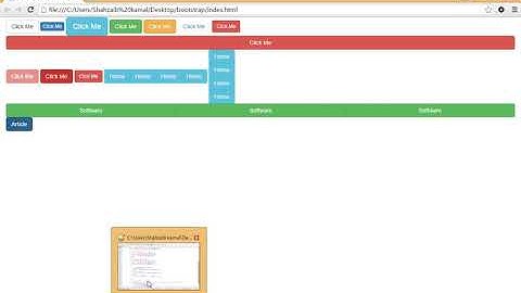 13   Bootstrap Drop Down Button