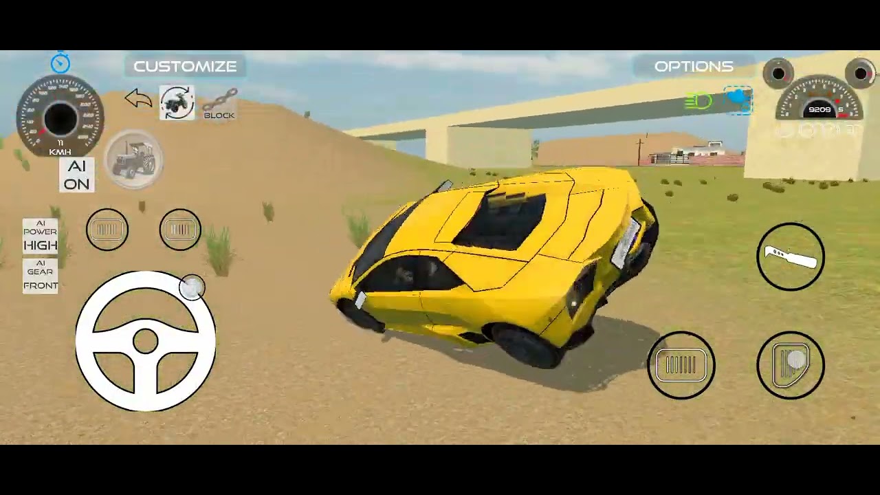 😎😎#lemborgini car #3dgame 