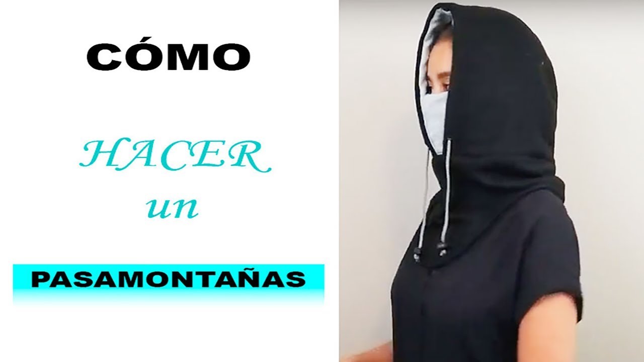 Asesorar pegar Consecutivo Cómo Hacer Un Pasamontañas De Tela | ¡PATRÓN GRATIS! ❄️ | DIY BALACLAVA ✓