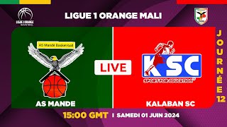 AS MANDE vs. KALABAN SC I MALI LIGUE1 ORANGE /J12 (Women) I @baskemali