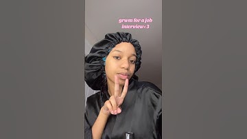 grwm for a job interview! | ended up getting the job💗#grwm #interview #trending