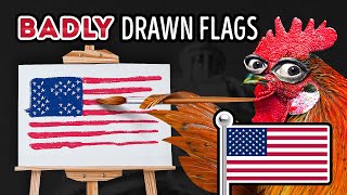 Badly Drawn Flags of North and South America Badly Drawn Flags From Memory Fun With Flags