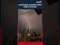 Dubai Storm | Lightning Storm Lights Up Dubai Skyline in Stunning Night Display | N18S