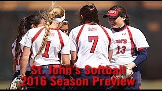 St. John's Softball Preview (2016)