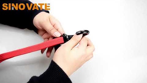 How to use adjustable bungee cord belt strap Sinovate QL3223