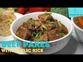 Your Family Will Love It! How to Cook Beef Pares with Garlic Rice | JKusinamics