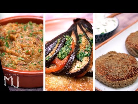 3 RECETAS FÁCILES CON BERENJENA