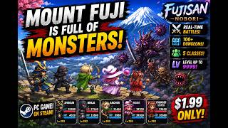 THIS MOUNT FUJI IS FULL OF MONSTERS! | Fujisan Nobori Gameplay | Steam Game screenshot 5