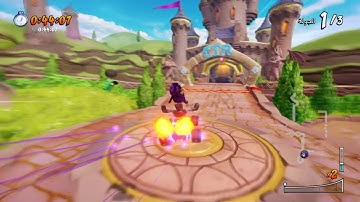 CTR: Spyro circuit dev time..
