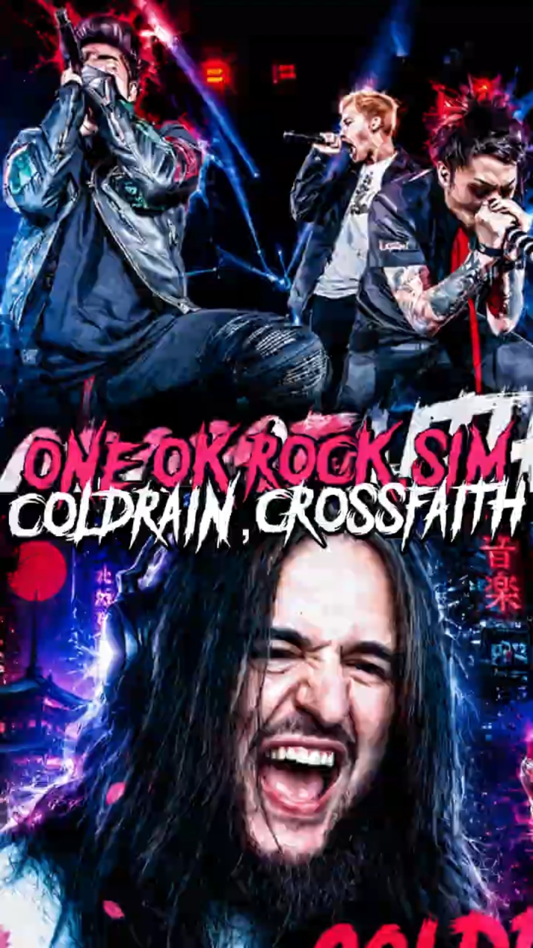 🌋🇯🇵 COLOSSAL ⚔️ ONE OK ROCK, SiM, Crossfaith & coldrain