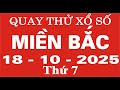 Quay thử xổ số Miền Bắc ngày 18 tháng 10 năm 2025 - Quay thử XSMB, Xosothantai