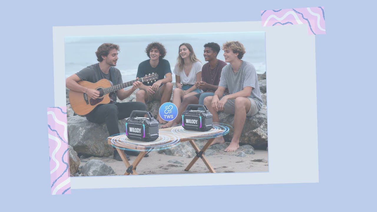 Wilody Bluetooth Speaker Review | 100W Loud, Waterproof & Floatable