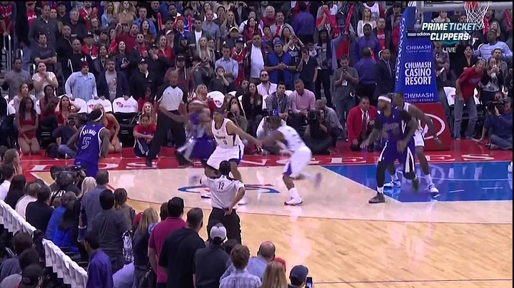 Demarcus Cousins doesn't let Isaiah Thomas shake C...
