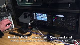 Radio 4KZ - First Day on Shortwave - YouTube