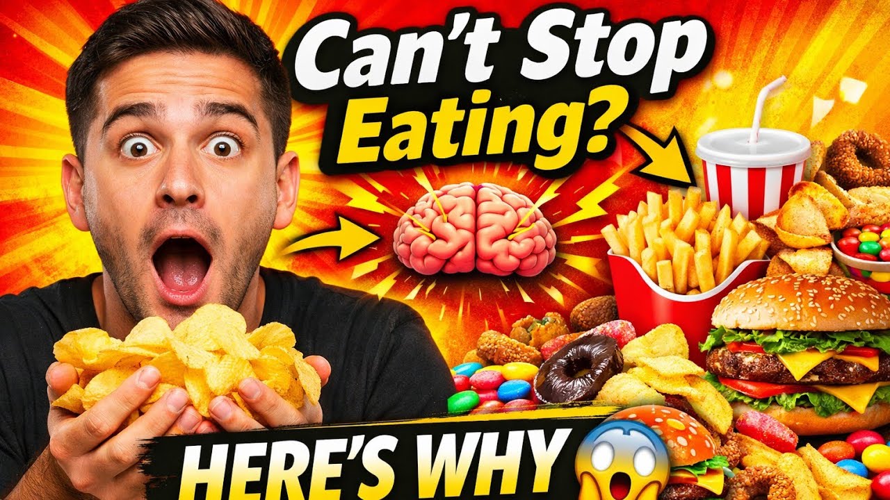 You Can’t Stop Eating Junk Food… Here’s Why 😱🍔